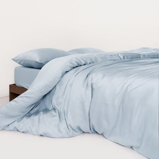 FURRFREE Bamboo Duvet Cover - Pet Hair Repellent for Dogs/Cats Family