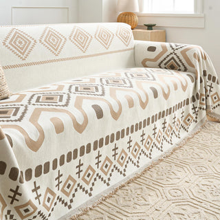 Geometric Boho Sofa Cover
