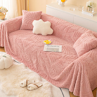 Cozy Leaves Sofa Cover