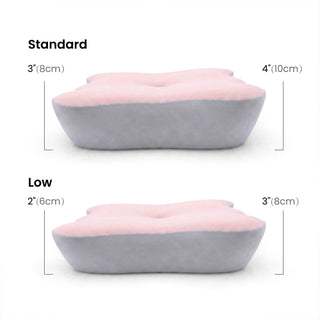 CloudFloat Ergonomic Contour Memory Foam Pillow