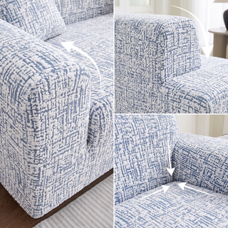 Cooling Luxe Stretch Full-Cover Sofa Slipcover
