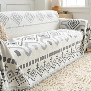 Geometric Boho Sofa Cover