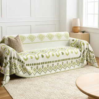 Geometric Boho Sofa Cover