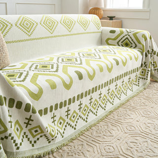 Geometric Boho Sofa Cover
