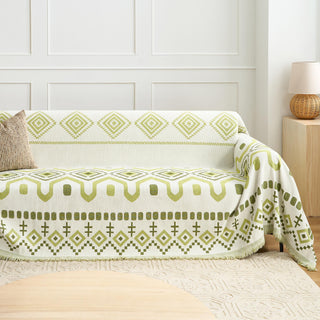 Geometric Boho Sofa Cover
