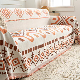 Geometric Boho Sofa Cover