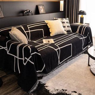 Abstract Lines Sofa Cover