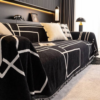 Abstract Lines Sofa Cover