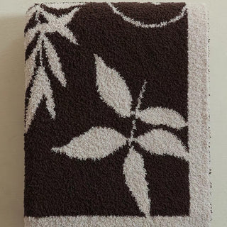Botanical Sketch Throw Blanket