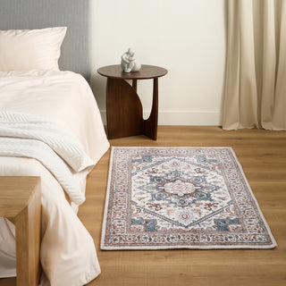 Easy Clean Rug Classic Boho Style Living Room Area Rug