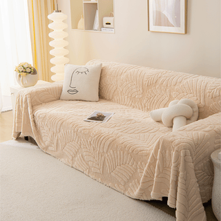 Cozy Leaves Sofa Cover