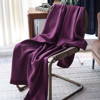 Cozy Textured Border Throw