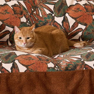 Autumn Leaves Scratch & Stain Resistant Sofa Cover for Pets