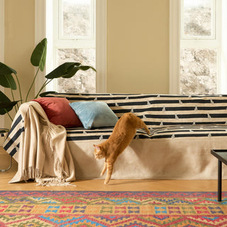 Pet Claw & Stain Resistant Cheetah Chic Sofa Cover