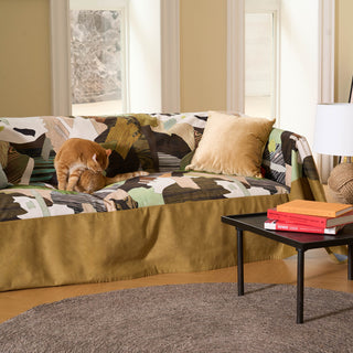 Pet Claw & Stain Resistant Jungle Dreamscape Sofa Cover