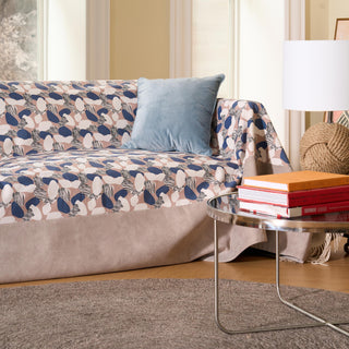 Pet Claw & Stain Resistant Wild Leaves Sofa Cover