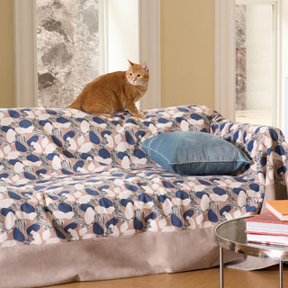 Pet Claw & Stain Resistant Wild Leaves Sofa Cover