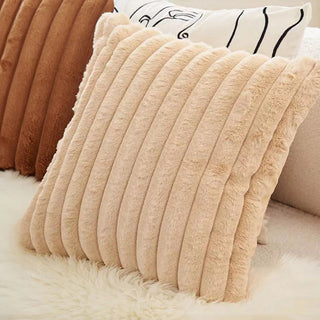 Faux Fur Throw Pillow Cover