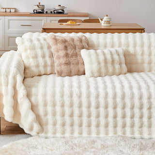 Faux Fur Throw Pillow Cover
