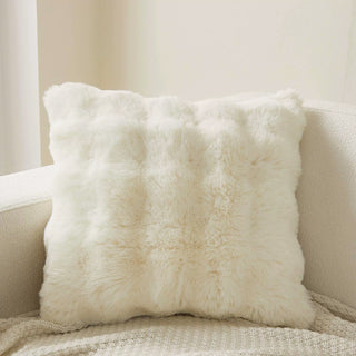 Faux Fur Throw Pillow Cover