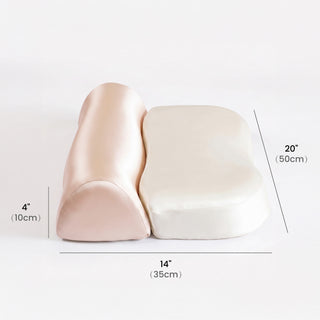CloudCurve Dual-Contour Memory Foam Pillow
