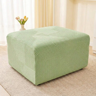 CreamFlow Stretch Full-Encasing Sofa Slipcover