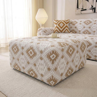 BohoWeave KnitFlex Full-Cover Sofa Slipcover