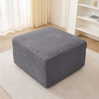 CreamWave Stretch Full-Encasing Sofa Slipcover
