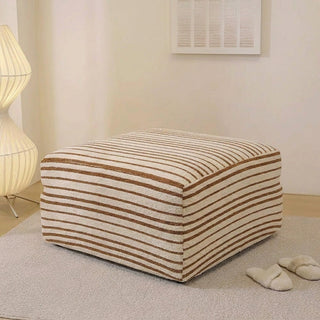 PlushGuard Stripe Full-Cover Sofa Slipcover