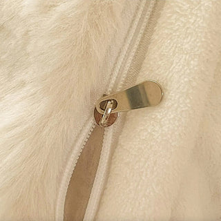 Puffy Comfort Thickened Faux Rabbit Fur Bed Sheet Set