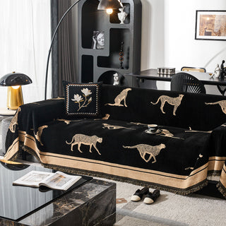 Safari Elegance Anti-Pilling Sofa / Couch Cover