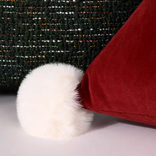 Santa Hat Triangle Pillow