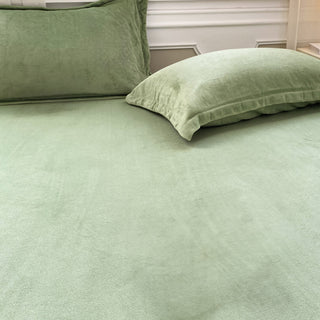 Velvet Fitted Sheet Set