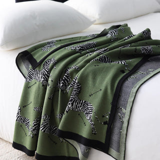 Zebra Safari Throw Blanket