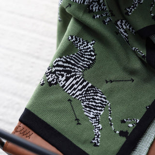 Zebra Safari Throw Blanket