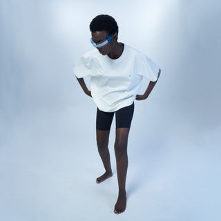 Marshmallow white hemp tee