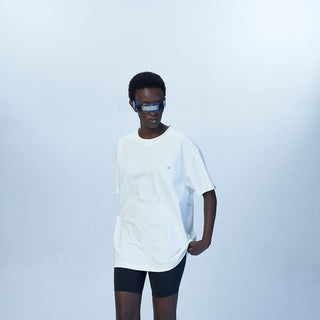 Marshmallow white hemp tee